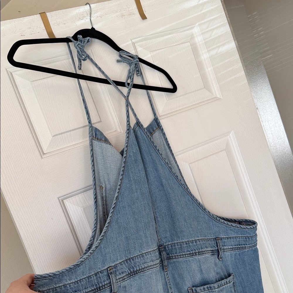 Torrid Light Blue Denim Overalls - Picture 3 of 6